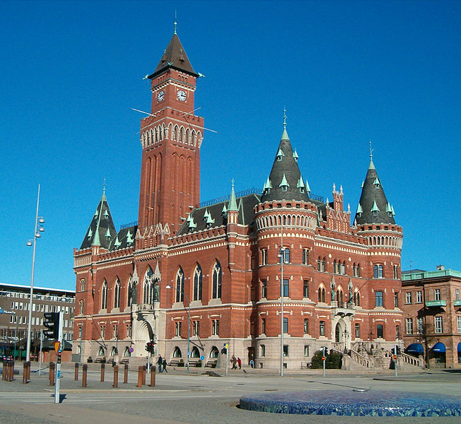 Arkitekturanalys av Rådhuset i Helsingborg - Stadsplanering.se